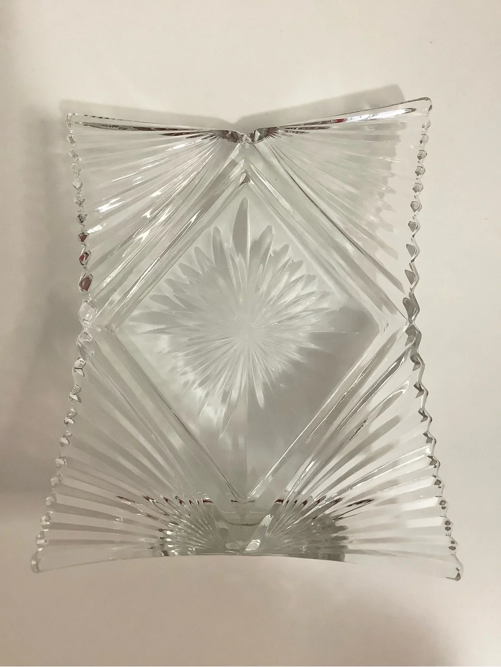 Mikasa Vintage Starlet Clear Crystal Picture Frame, Made in Japan 🇯🇵 - Picture 6 of 9